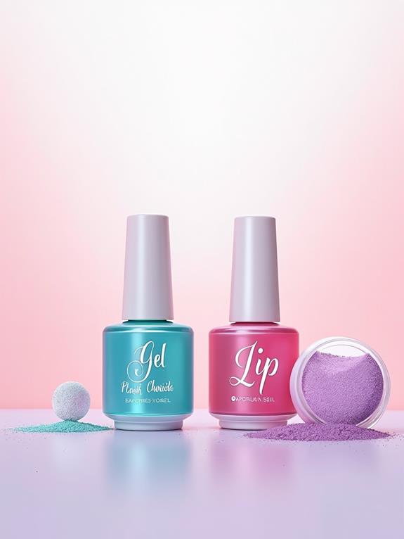 gel polish or dip powder