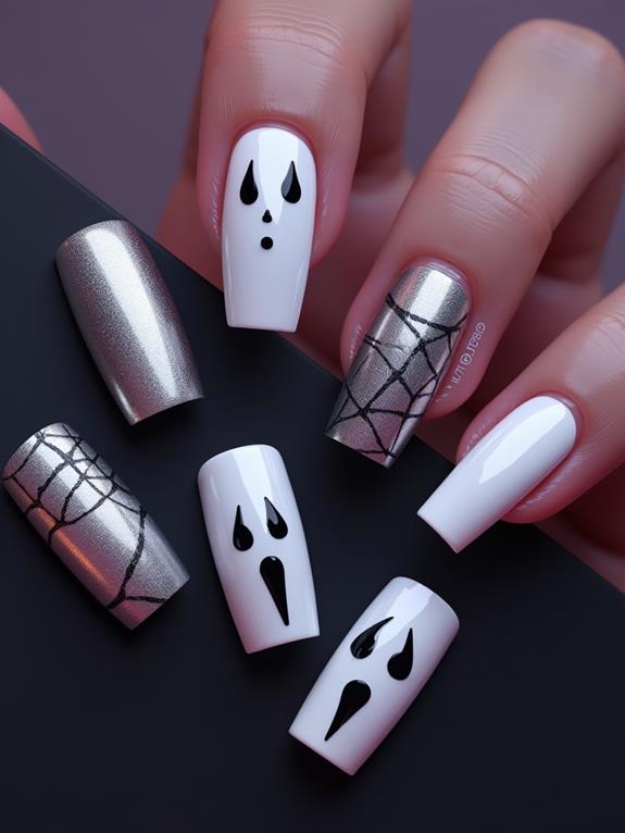 halloween inspired nail colors