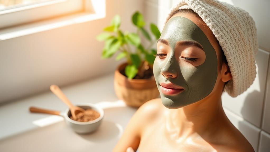 natural clay skincare treatment